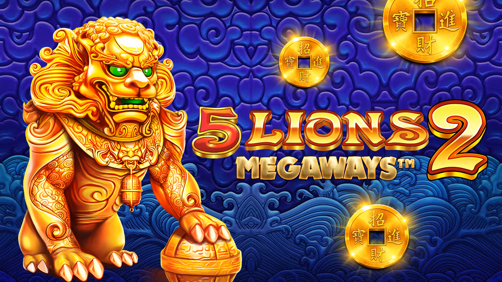 五獅 Megaways 2 遊戲主題圖片